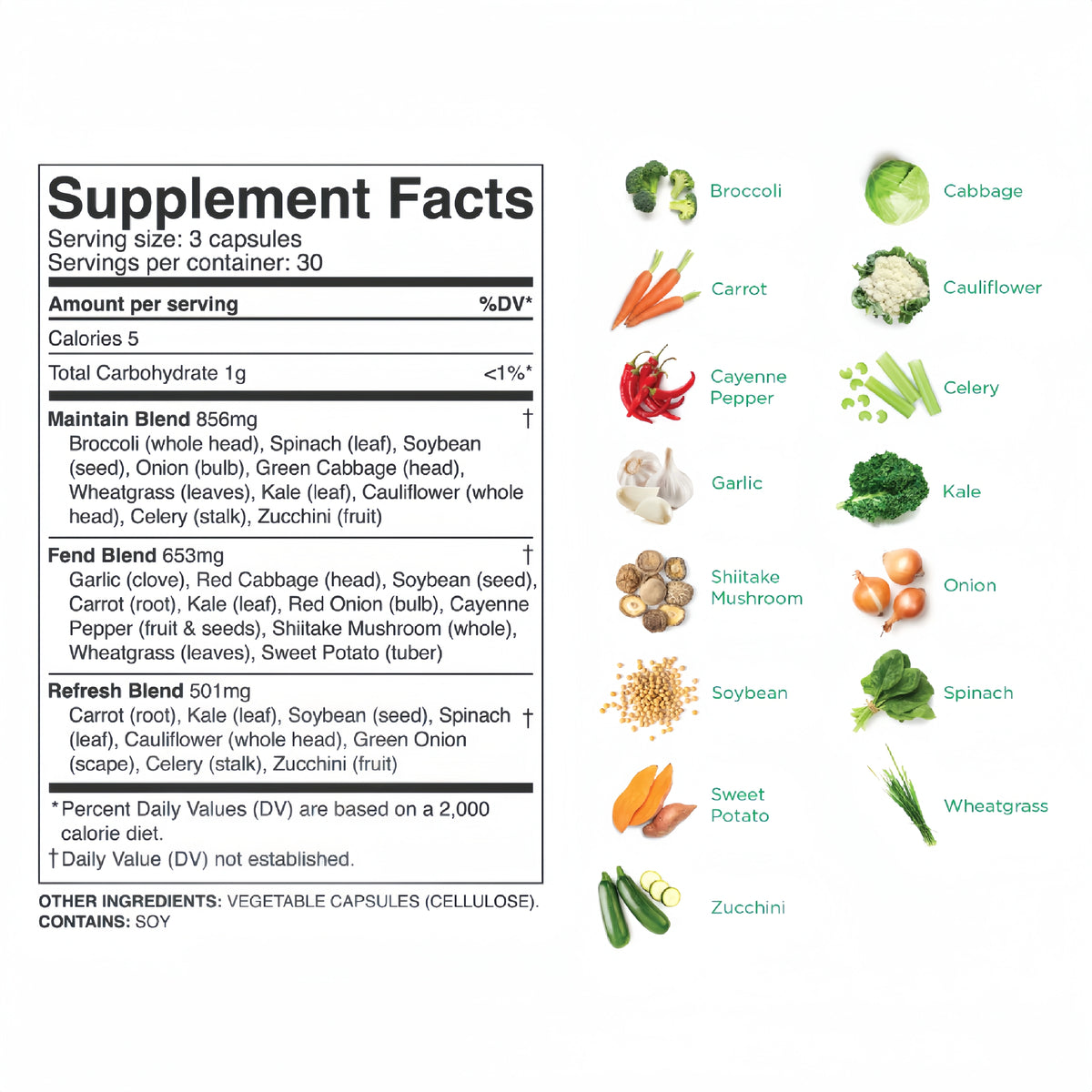 Balance of Nature Whole Food Supplement, Fruits & Veggies, 30 Servings